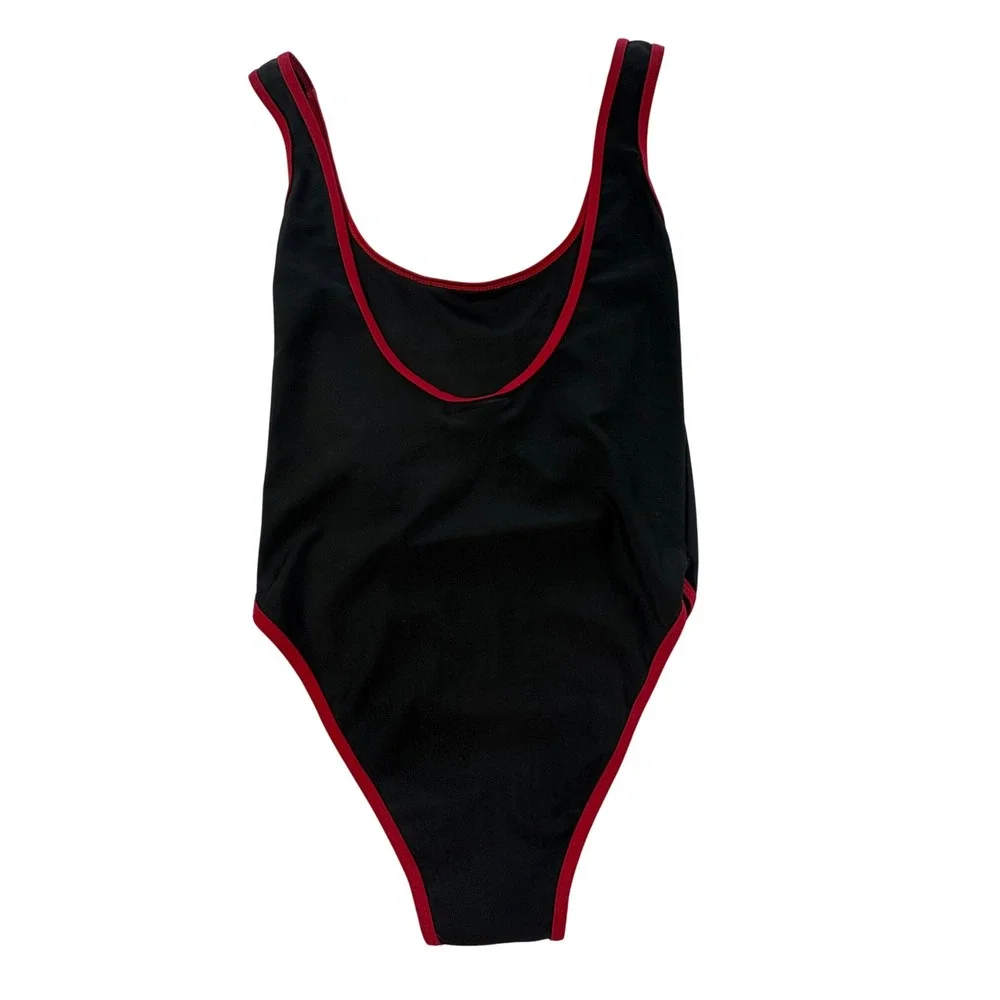Miami Heat‎ Bodysuit Swimsuit One-Piece NBA Basketball Fan Gear Womens Lg